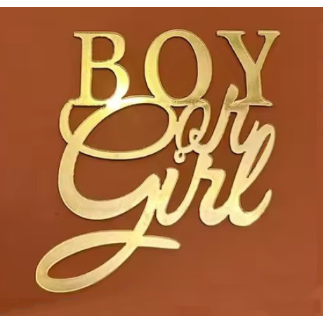 Boy or Girl fronter Goud