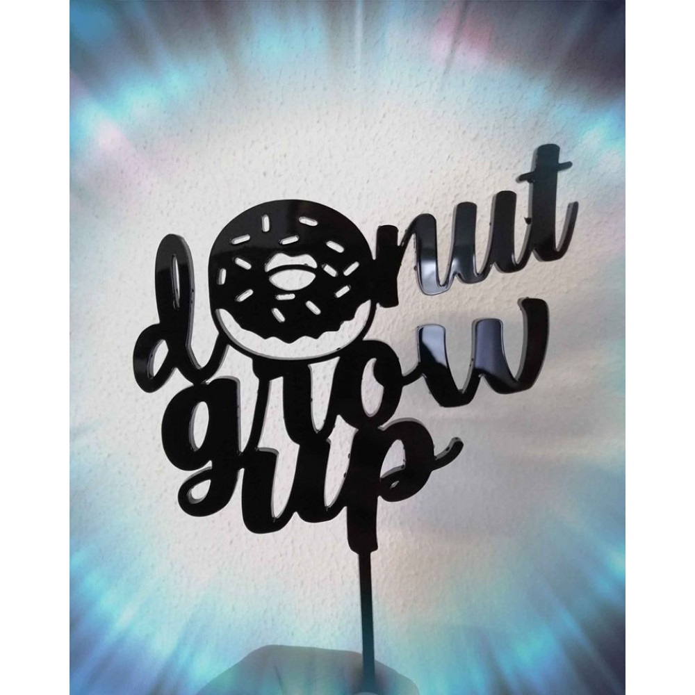  Taart topper Donut grow up!