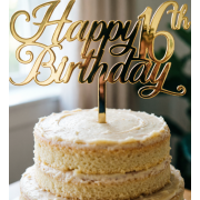 Happy Birthday16th taarttopper