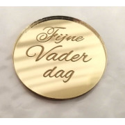 6 Cupcake schijven Fijne vaderdag